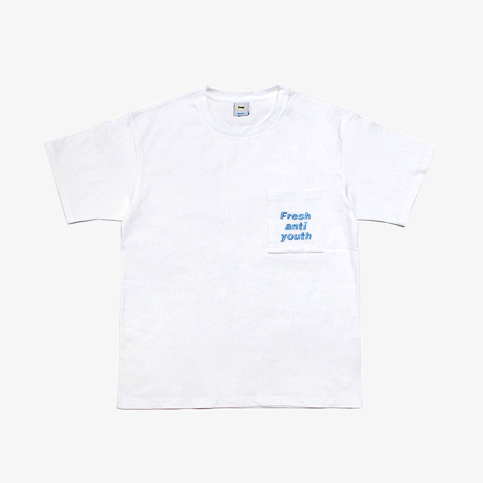 프레이 Logo Pocket T-Shirts // White